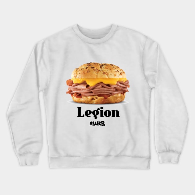 Beef Legion Crewneck Sweatshirt by Madam Roast Beef